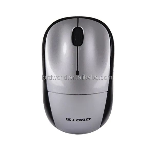 Computer Hardware Components New Optical Mouse Golden Wireless Computer Mouse