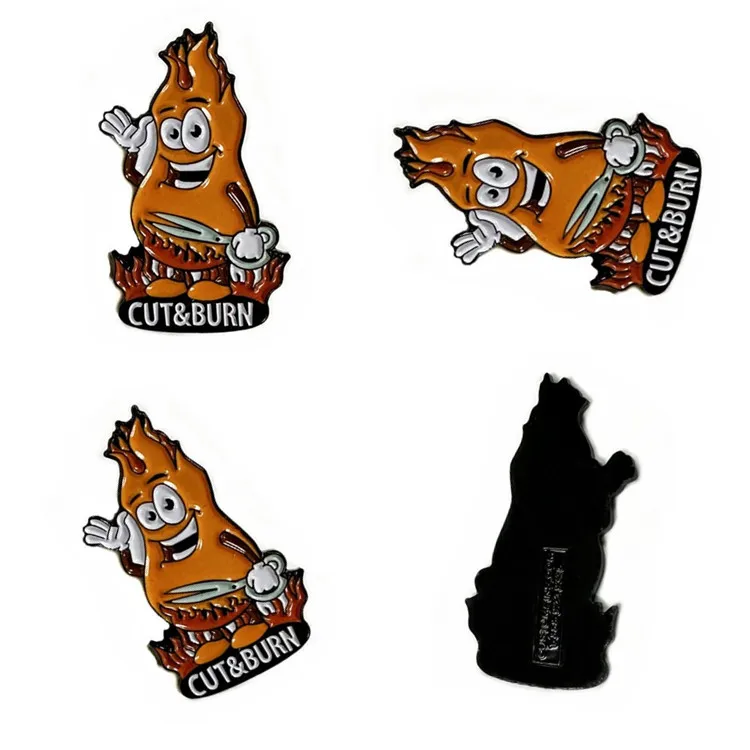 Wholesale Custom Logo Cute Metal Crafts soft Enamel Lapel Pins Badges Gifts for children