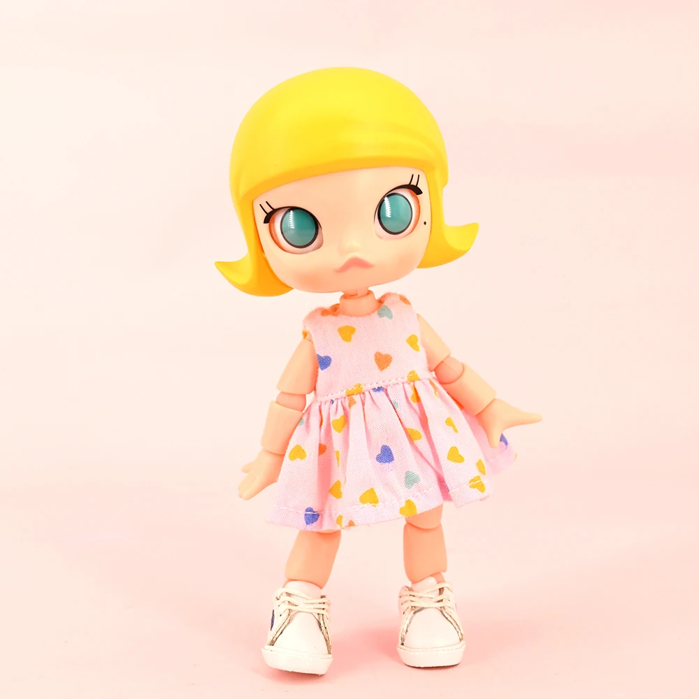 Кукольная обувь на заказ несколько нарядов парные 1/12 Ob11 Модная Кукла различные стили цвета модное Кукольное платье шарнирная одежда