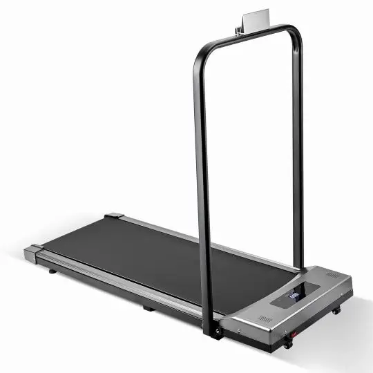 Home Use Running Machine Easy Moving Mini Treadmill Portable Electric Flat Treadmill with handle