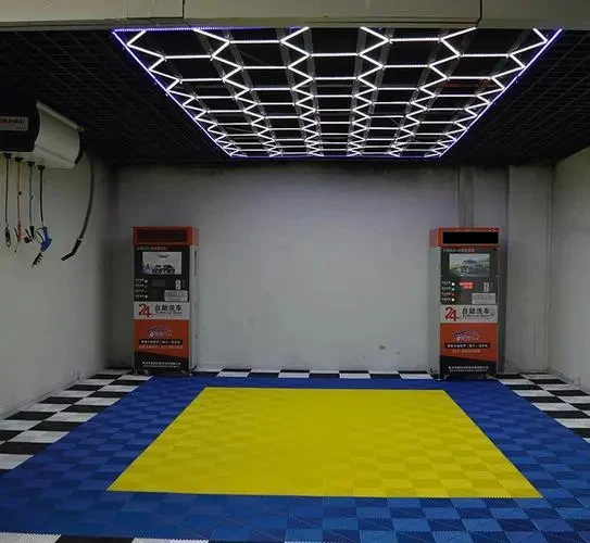 Украшение rgb управление через приложение умный шестигранный светодиодный ночник самодельные часы зеркало