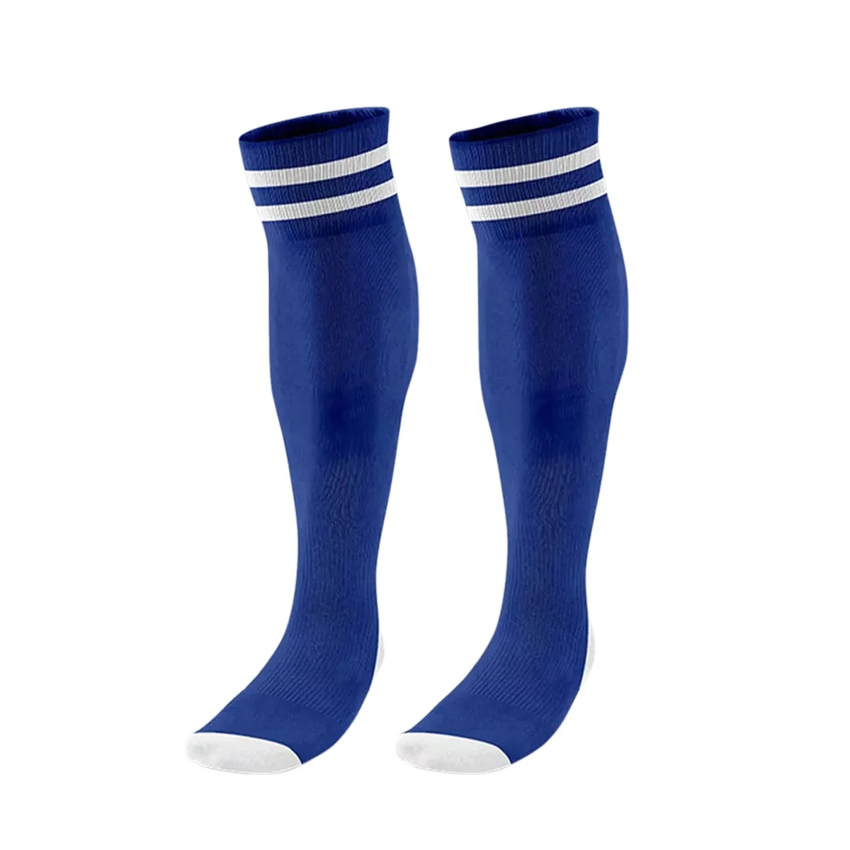 2024 New Products Good Quality Adult Breathable Soccer Socks Chinlon Material Popular High Quality Football Socks