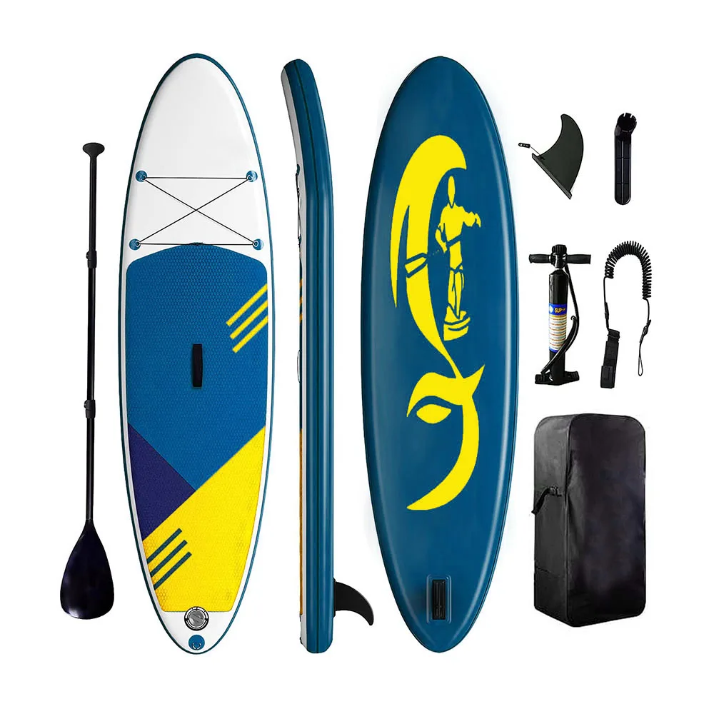 custom Youth paddle board drop stitch Inflatable board stand up paddle board surfboard ISUP