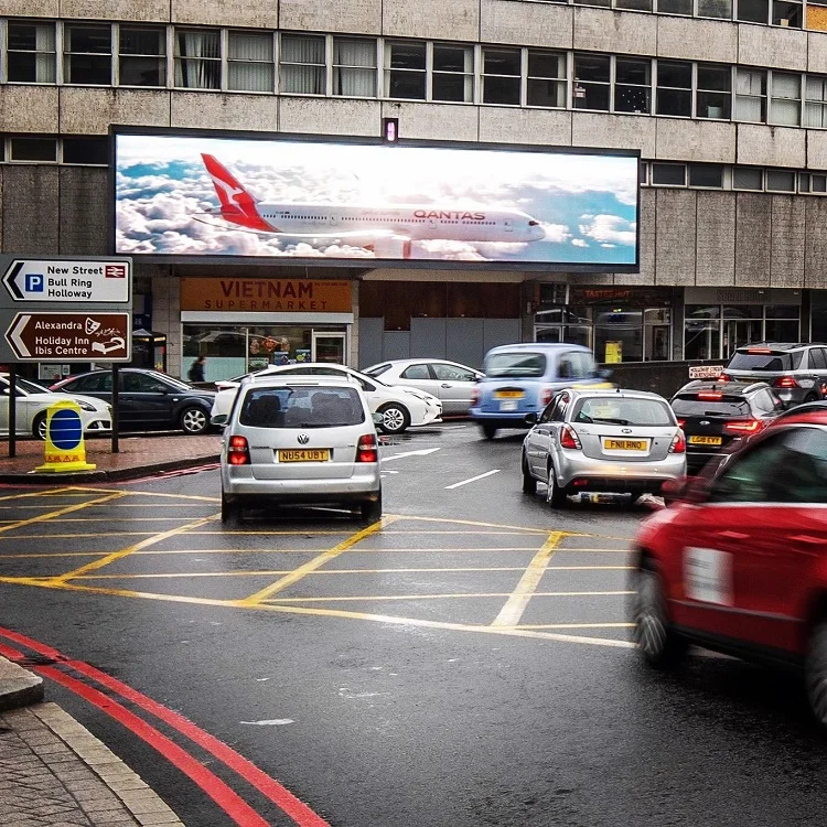 Easy Installation Outdoor Fixed P8 Module Design Digital Commercial Advertising LED Billboard