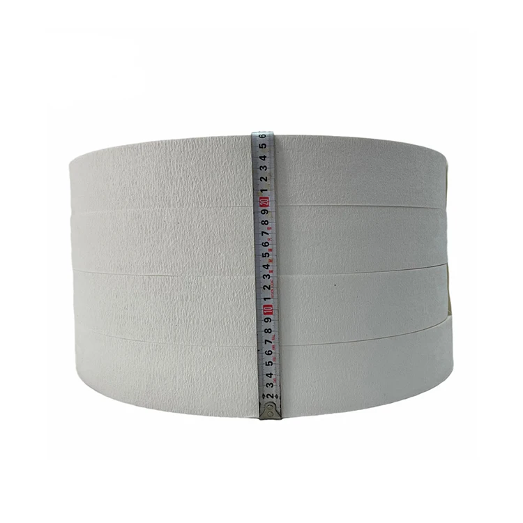 Whole Wood Pulp White Kraft Paper With Edge Sealing White Wrinkled Paper Dust Flour Particles Rice Packaging Paper