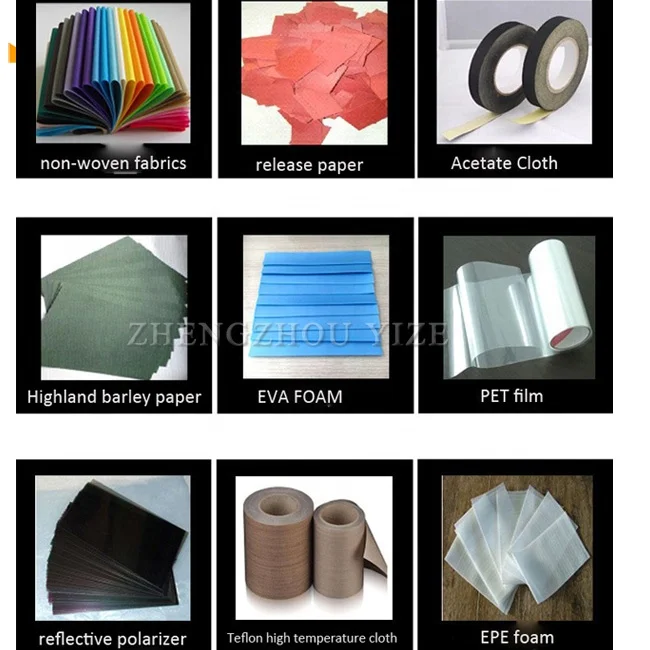 Wallpaper plastic bubble wrap cutter Pvc film roll to sheet cutting machine for fabric leather adhesive mask melt-blown fabric