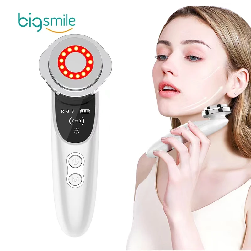Многофункциональная лампа Bigsmile для подтяжки кожи лица холодного и теплого массажа