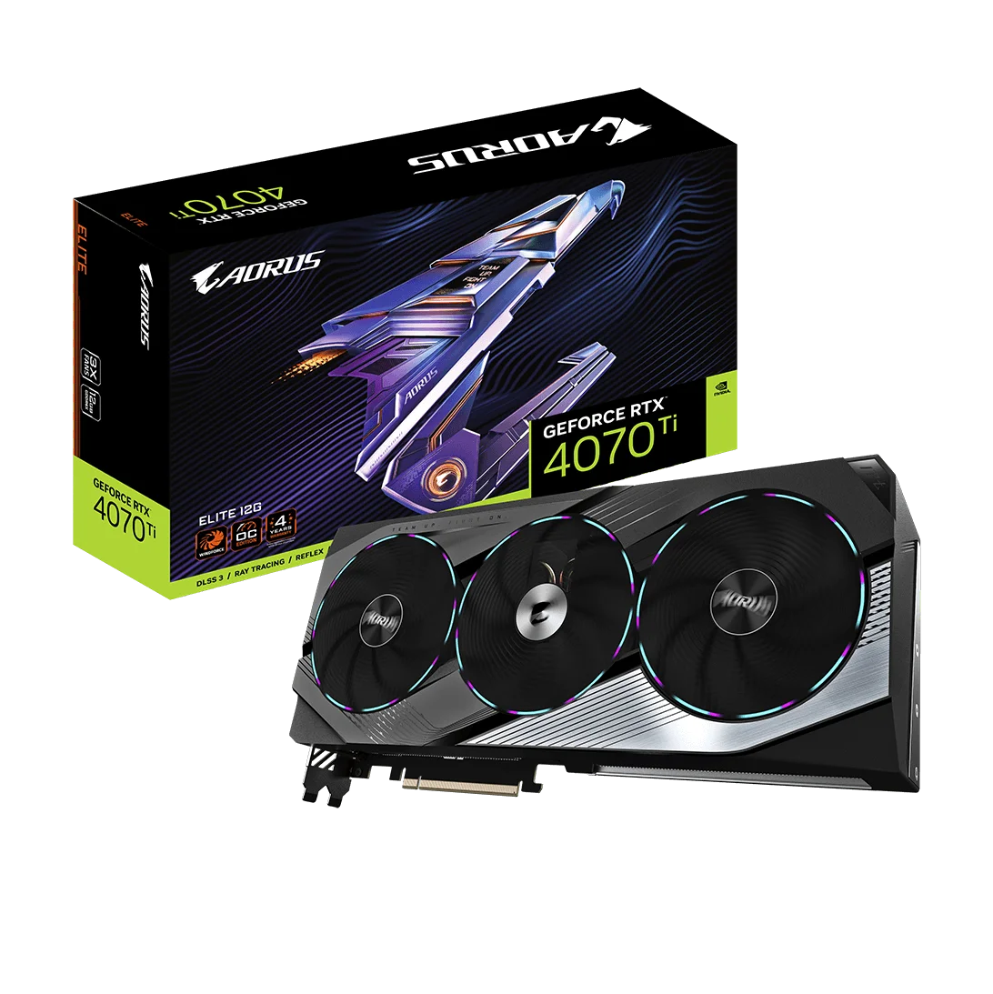 GA Factory Graphics card 4070 ti series GPU RTX4070 4070ti RTX 4070 Ti ELITE EAGLE AERO GAMING OC 12G GDDR6X