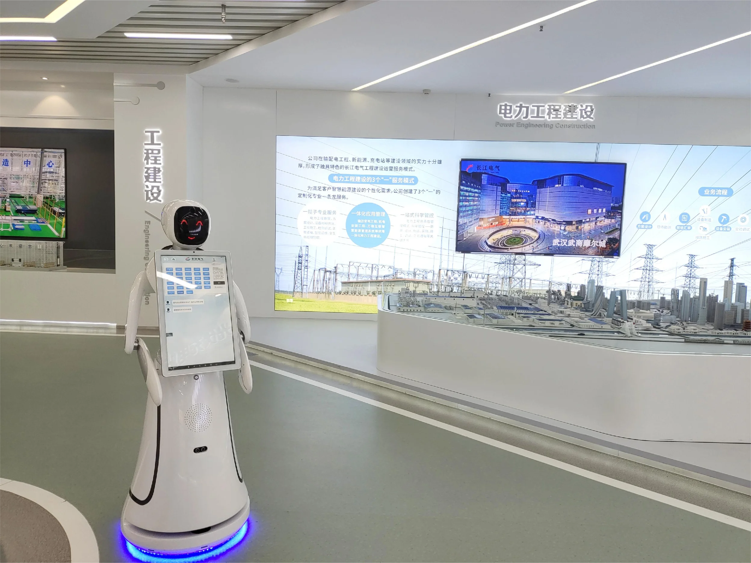 Manufacture supply smart AI guiding robot laser autonomous navigation commercial welcome robot