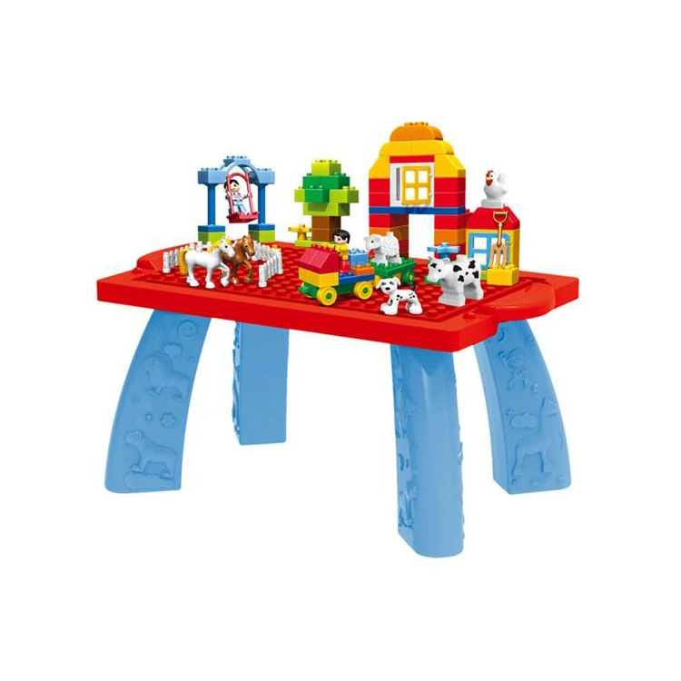 Safe funny puzzle plastic ABS toy big block sets blocks kids simple toys education building block