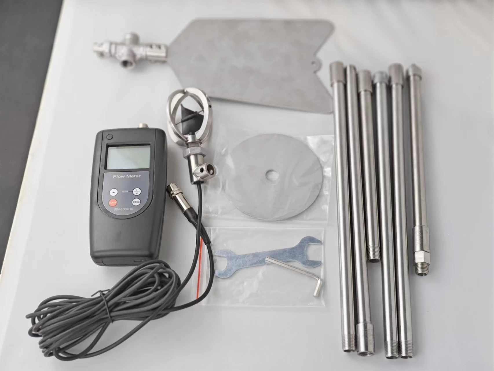 Цифровой расходомер LANDTEK от производителя, расходомер и расходомер воды, FM-100V5 воды