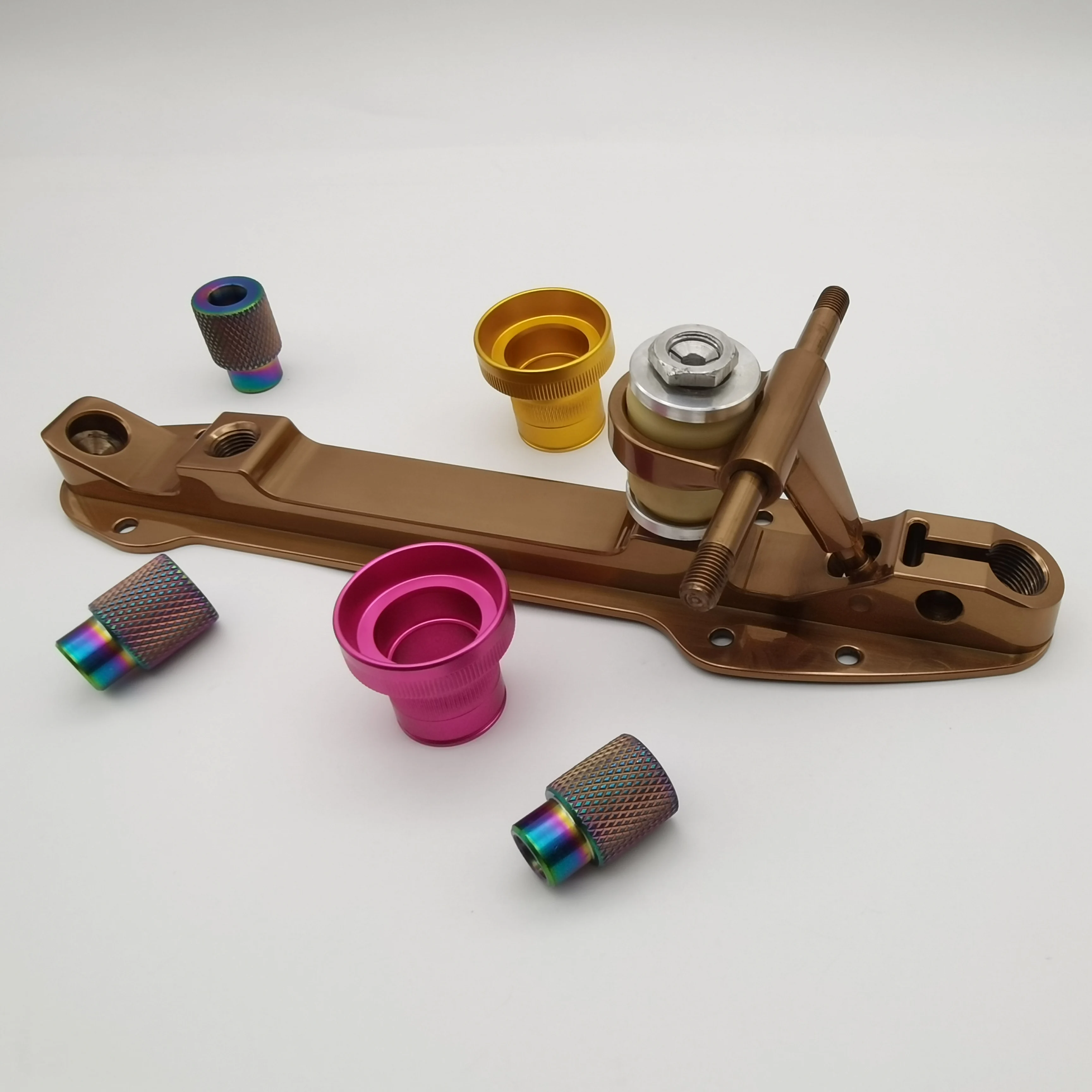 QP-002 Quad Roller 7 Series Aluminum Skate Plate Chassis
