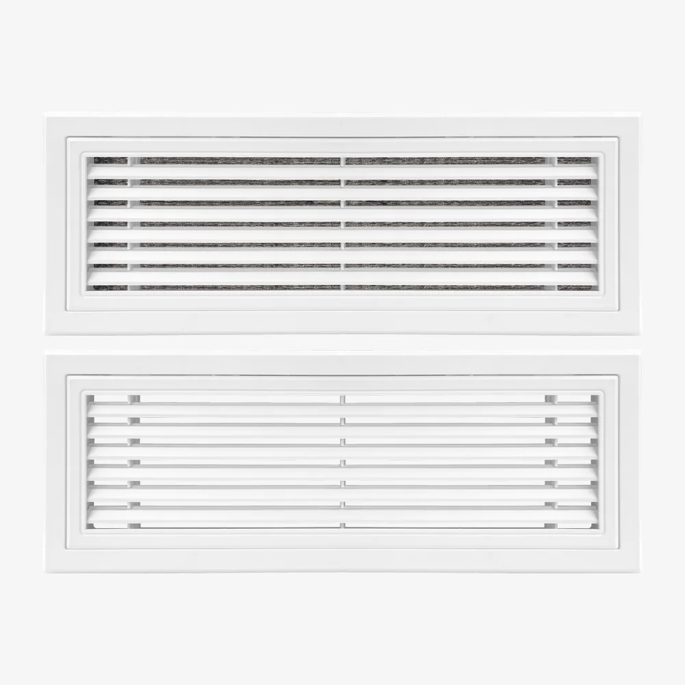 ABS Ventilation Exhaust Air Conditioning Ceiling Air Conditioner Wall Vent Grille Removable Linear Bar Grilles