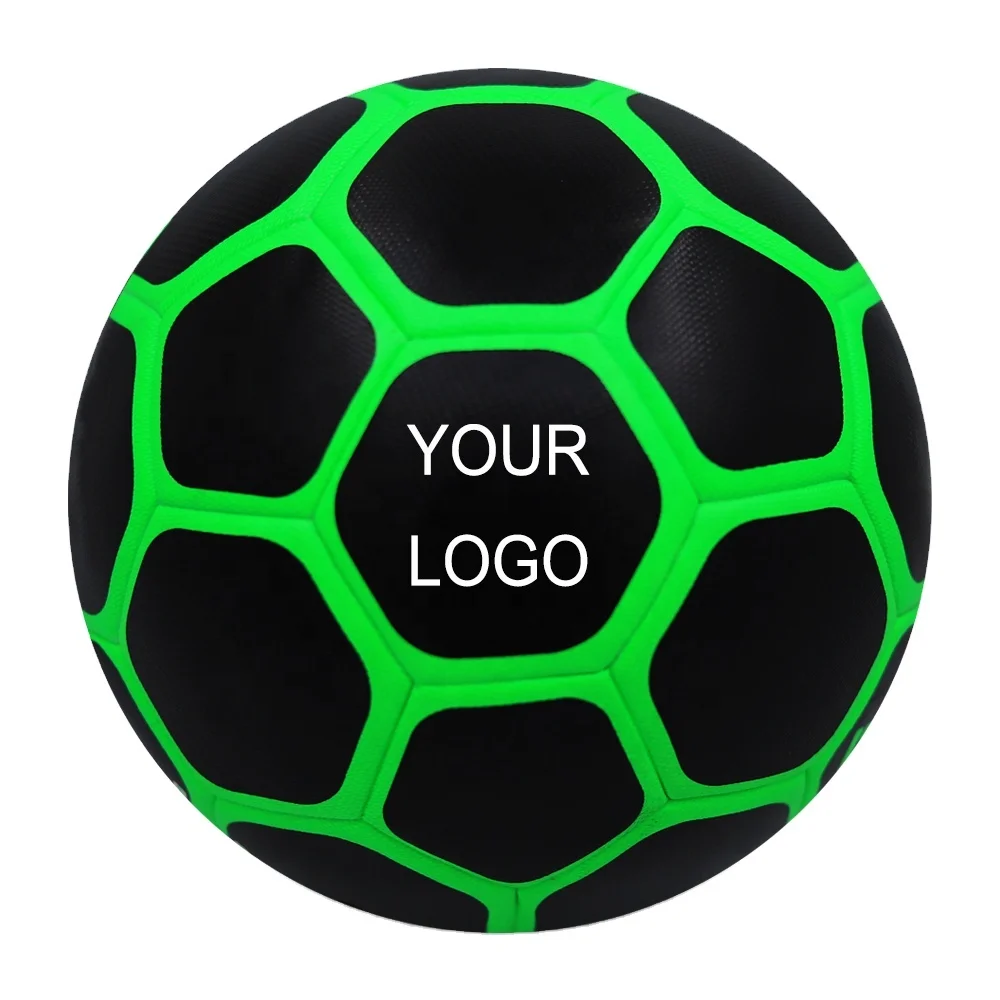 Laminated PU leather match soccer ball  teenager football