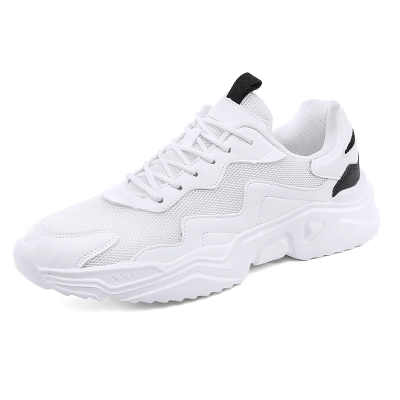 Factory provide New Arrivals High Quality sports shoes sneakers White sport running shoes for men