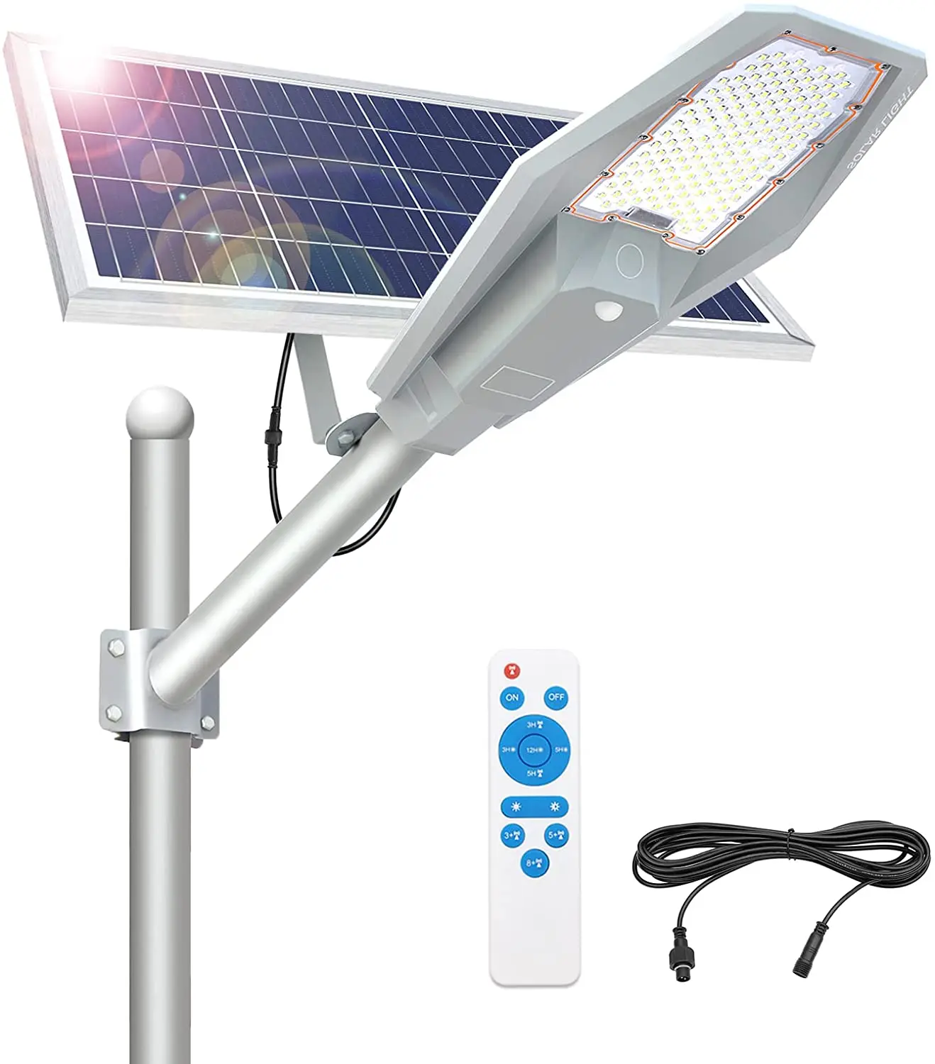 New design 30w all in one led china wholesale etl bridgelux chip ip65 waterproof outdoor solar street light