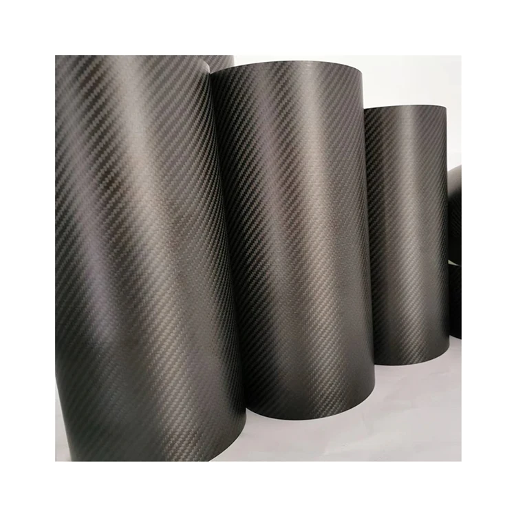 Factory Custom Large Diameter 3k Twill Matte Carbon Fiber Tube 10mm 20mm 30mm 40mm 50mm Size