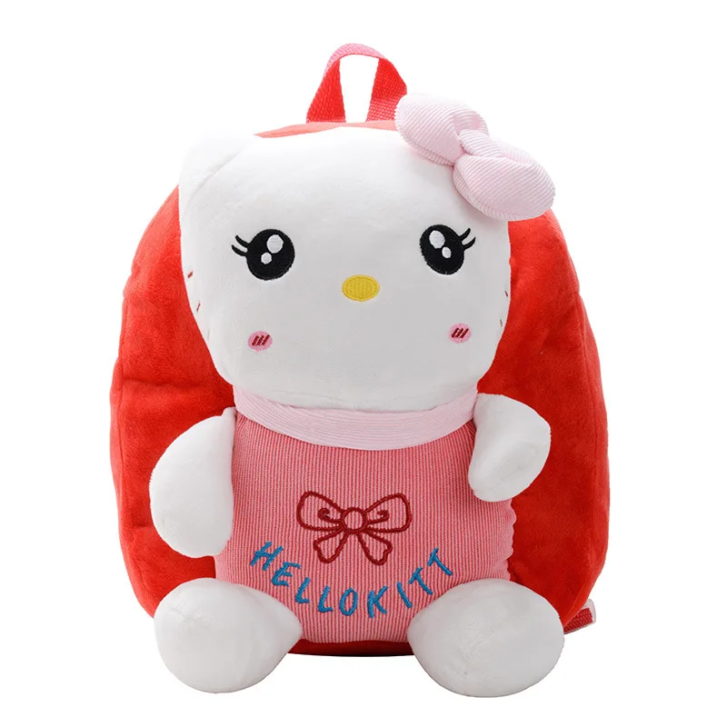 Индивидуальная детская школьная сумка, плюшевая школьная сумка, рюкзак для учеников детского сада, милый мультяшный рюкзак для девочек 1-3-6 лет
