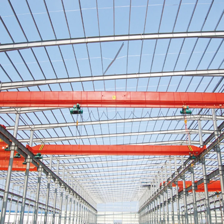 Electric single beam bridge overhead crane 10ton with hoist