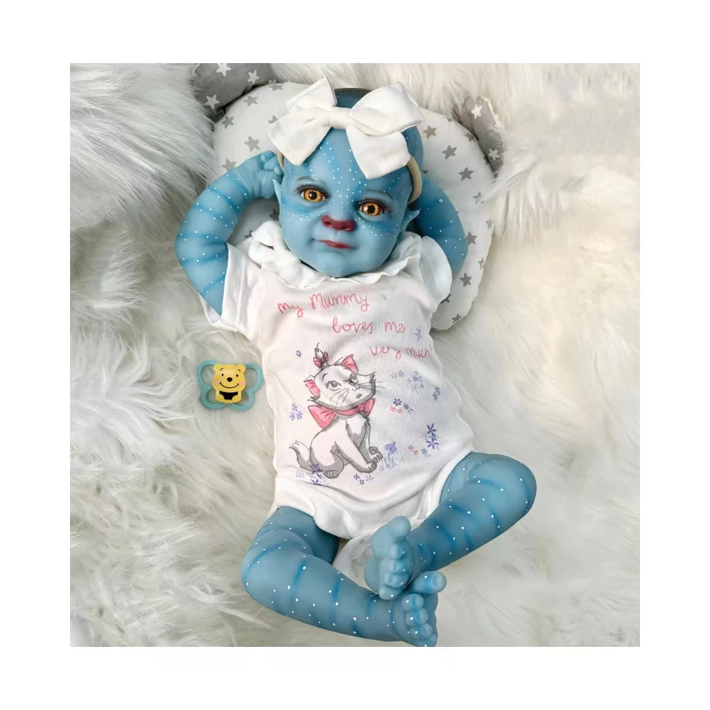 Кокела сверкающая новая кукла Reborn Baby Doll 19 дюймов Реалистичная игрушка Reborn Fantasy малыш Аватар кукла