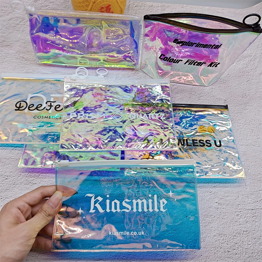New Women Makeup Bag Waterproof PVC Travel Cosmetic Case Clear MakeUp Bags for Travel Toiletry Brush Organizer Set Pouch