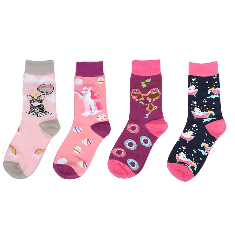 Оригинальные Веселые носки, оптовая продажа, большие партии, носки для женщин