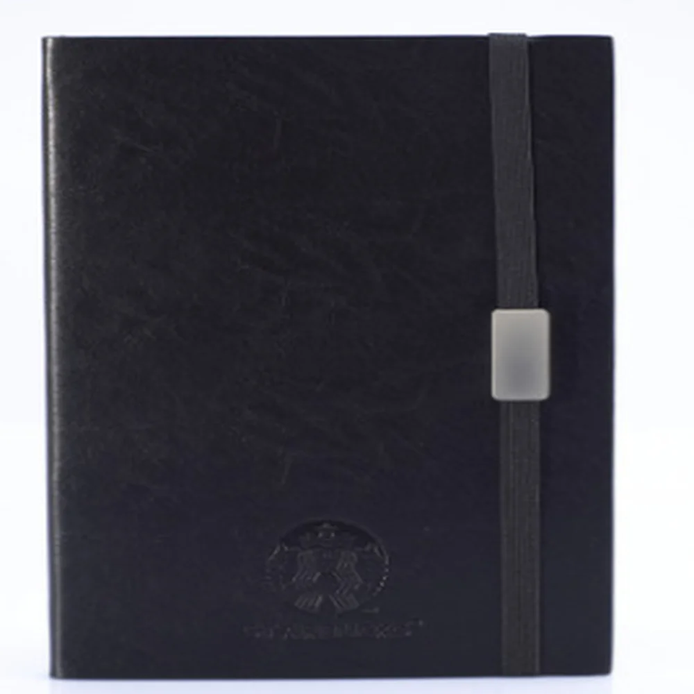 2020 new hardcover creative custom logo office meeting notepad paperback A5 notebook spot wholesale printing