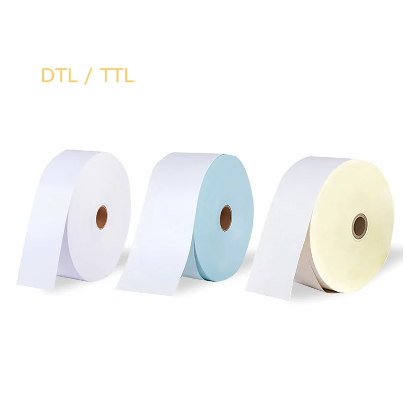 Semi gloss inkjet paper glossy clear film china pet transparent silver metallic labels