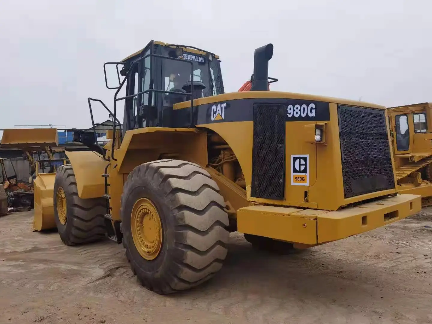 Second hand CAT 980G wheel loader for sale hydraulic wheel loader machine 980 966 in good condition cat 980g used wheel loaders