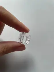 Mini Crystal Door Knobs Decorative Small Jewelry Box Handle Acrylic Drawer Cabinet Clear Pull Handles