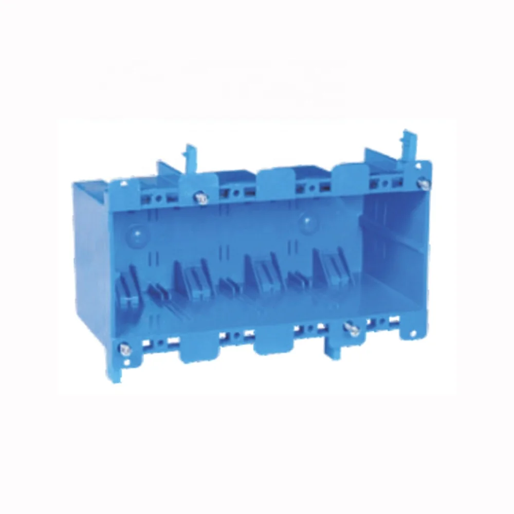 Linsky APB04O Model ETL Certificated Electrical Plastic Junction Box Outlet Box Switch Box Four Gang