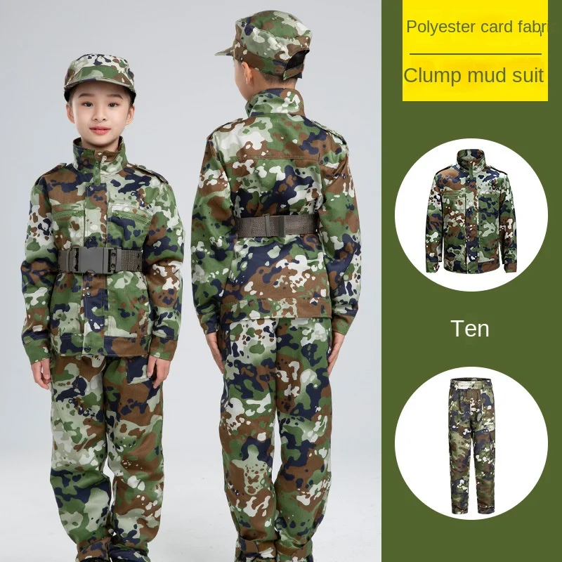 Camouflage Hunting Clothes Hiking Set Men Camo Training Clothing Camping Uniform Suit