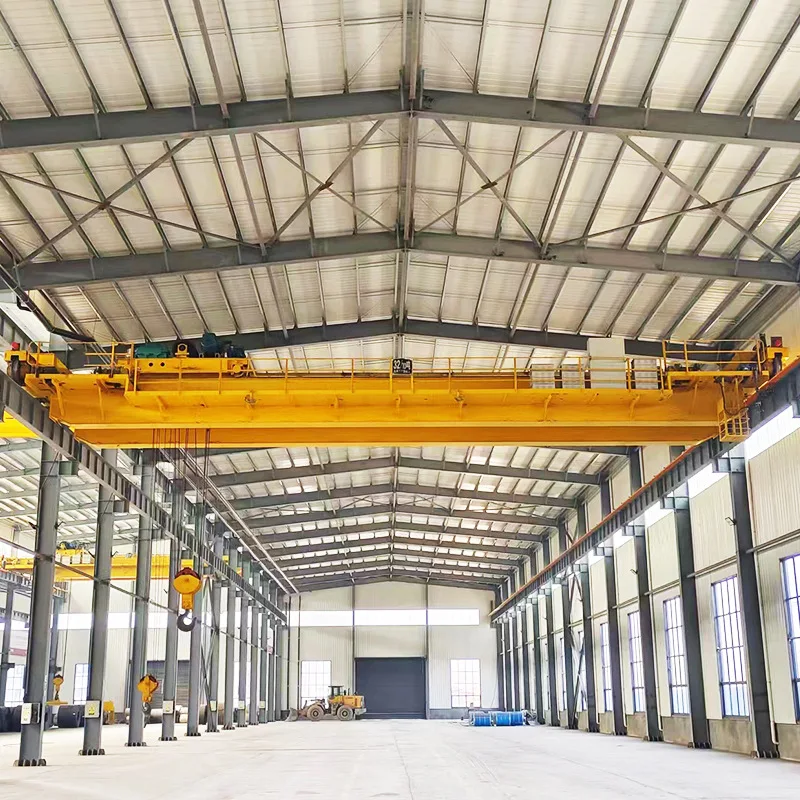 Double Beam Bridge  High Efficiency Heavy Work Duty  QD double girder overhead crane