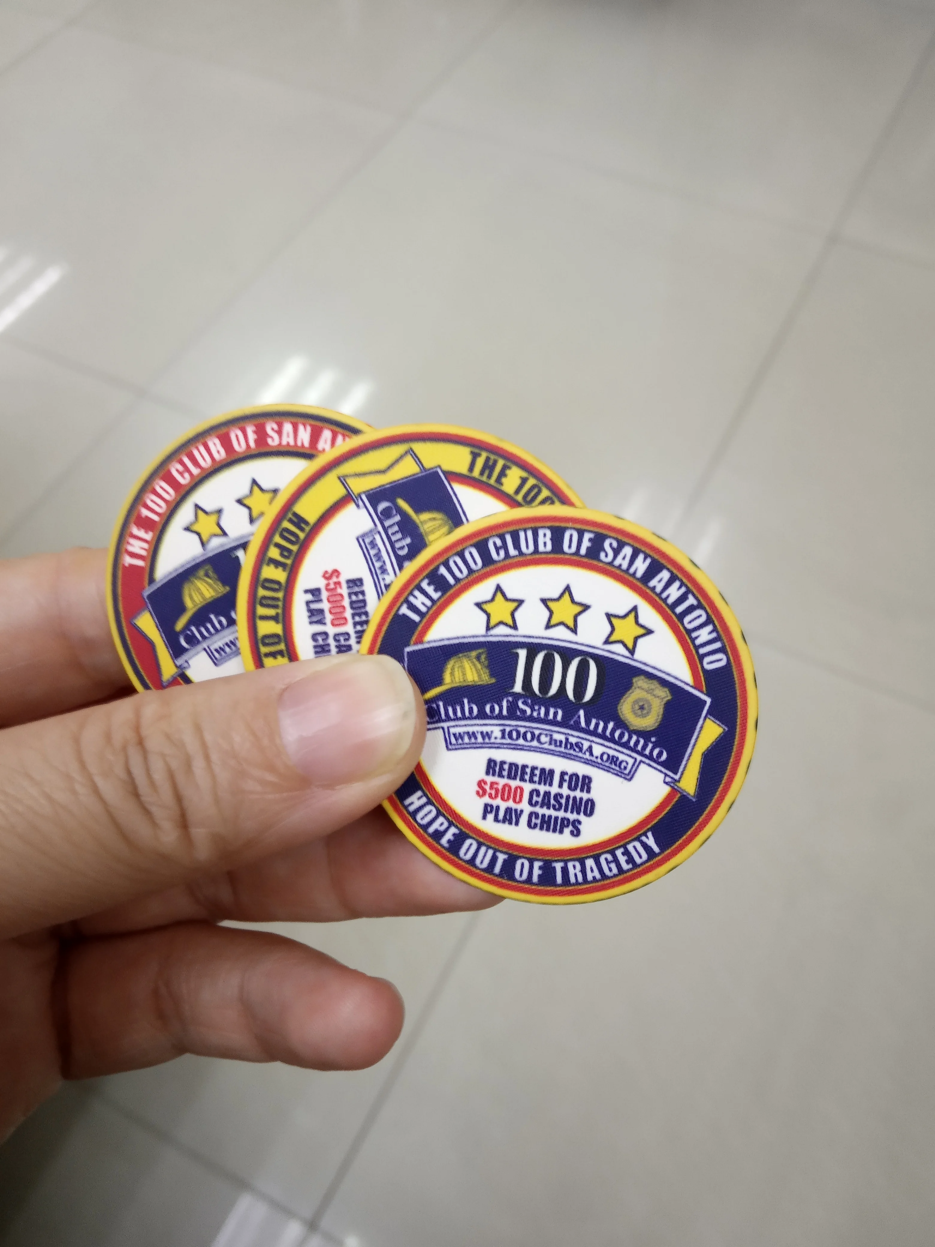 Custom blank ceramic chips poker chips ept ceramic