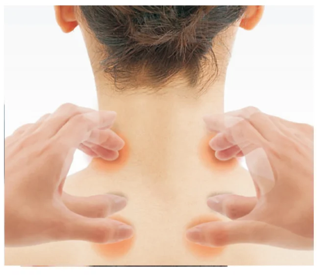 Far Infrared Imitating Human 3D Touch Hot Compress Shoulder Neck Massager