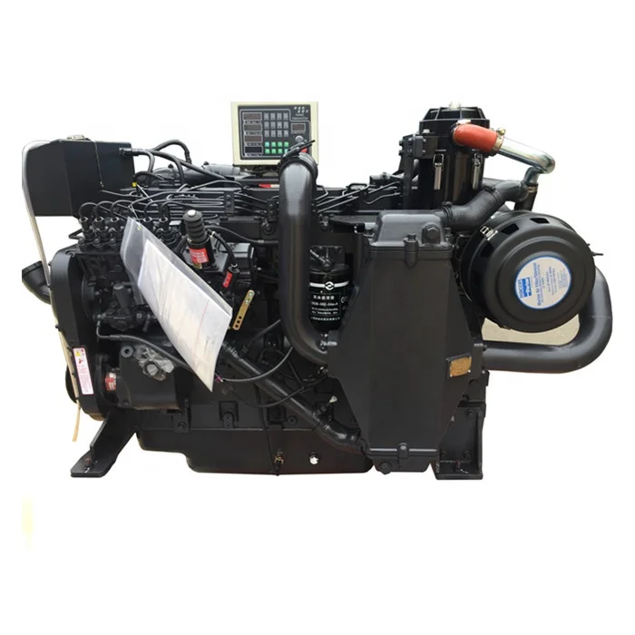 Water cooled 4 stroke 6 cylinder 250HP 6CTA8.3  D683 boat diesel engine