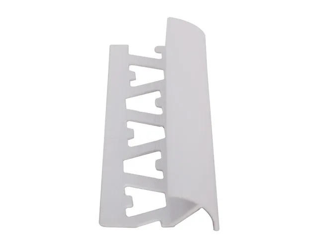 PVC Tile Trim Plastic Extrusion Profiles Ceramic Corner Edging with Mesh Drywall Corner Bead