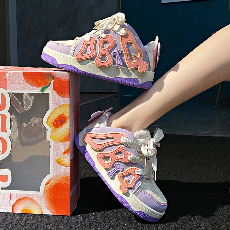 High Quality New Casual Sneakers Flat Running Shoes for Women Fashion Breathable Sport Shoes for Girls