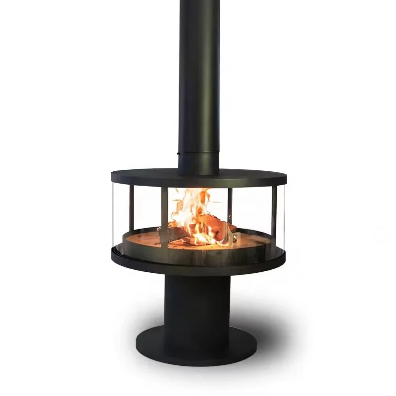 Round Smokeless Wood Stove Stoves Wood Burning Stoves