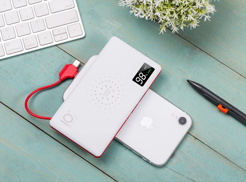 
Best Seller Wireless Charger Mobile Power Bank Portable Power Bank Mobile Charger Electric Rechargeable Lithium Battery Charger 