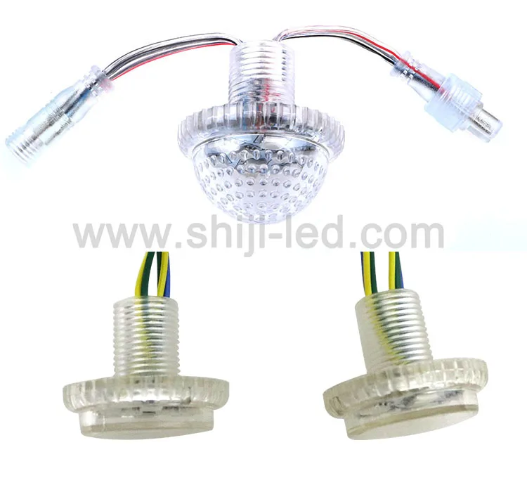 dream color amusement  light 12v/24v 35mm  Diameter LED pixel light for letter sign logo light