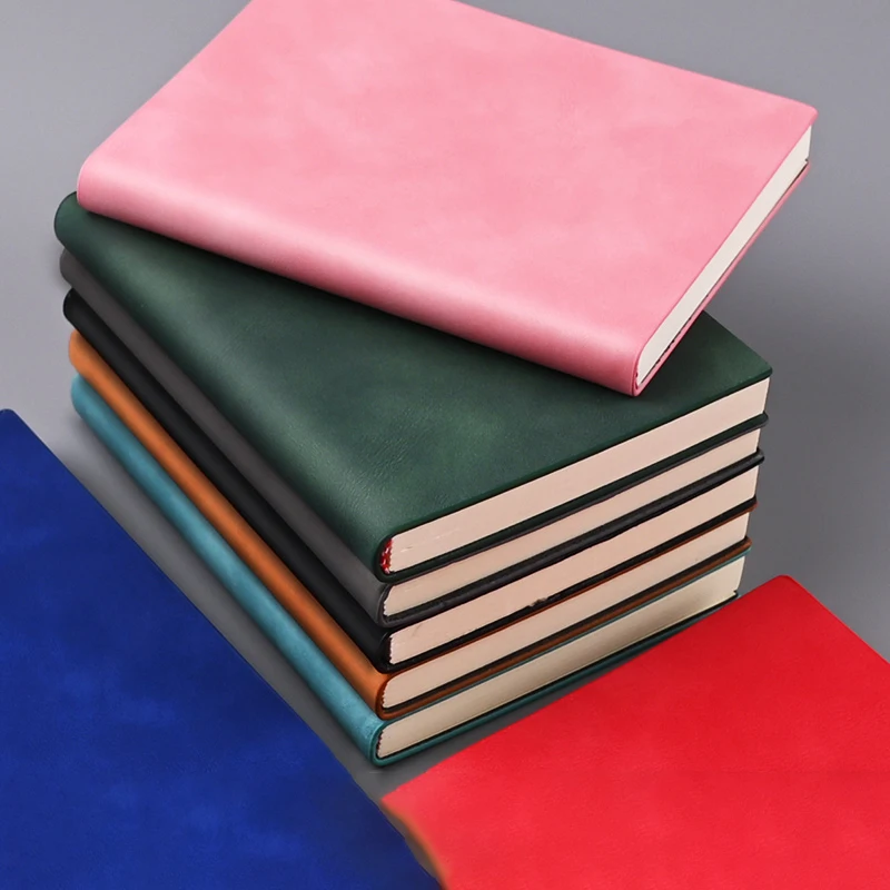 Hotsale PU Leather Diary Notebook Customized Journal Planner Back to School Paper Note Book Printing for School Office Supply