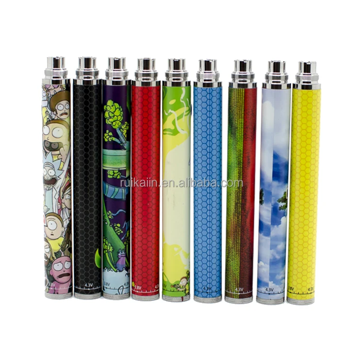 510 thread twist 1100mah battery adjustable voltage vape battery with charger backwood battery pen