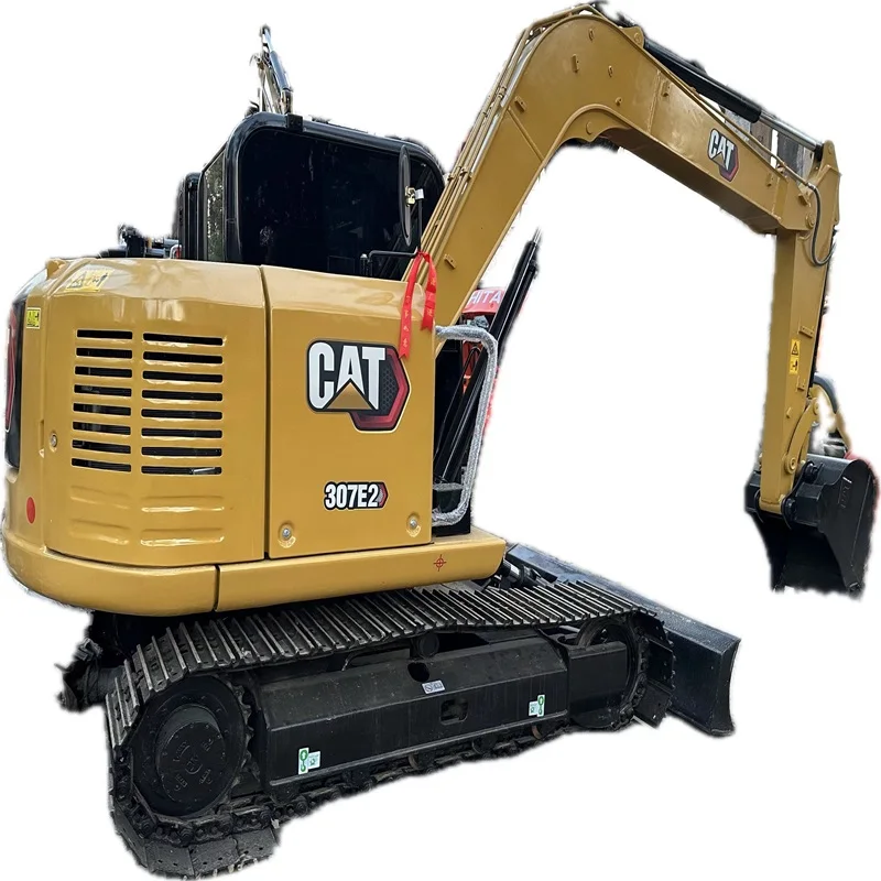 7-тонный Прочный экскаватор CAT307E2 CAT307E CAT308E2 гусеничный гидравлический Подержанный строительный станок