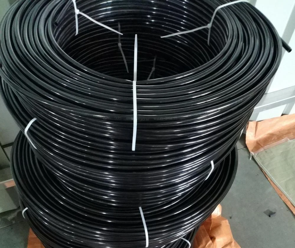 Good quality black nylon tubing, PA tubing,PA6,PA11,PA12