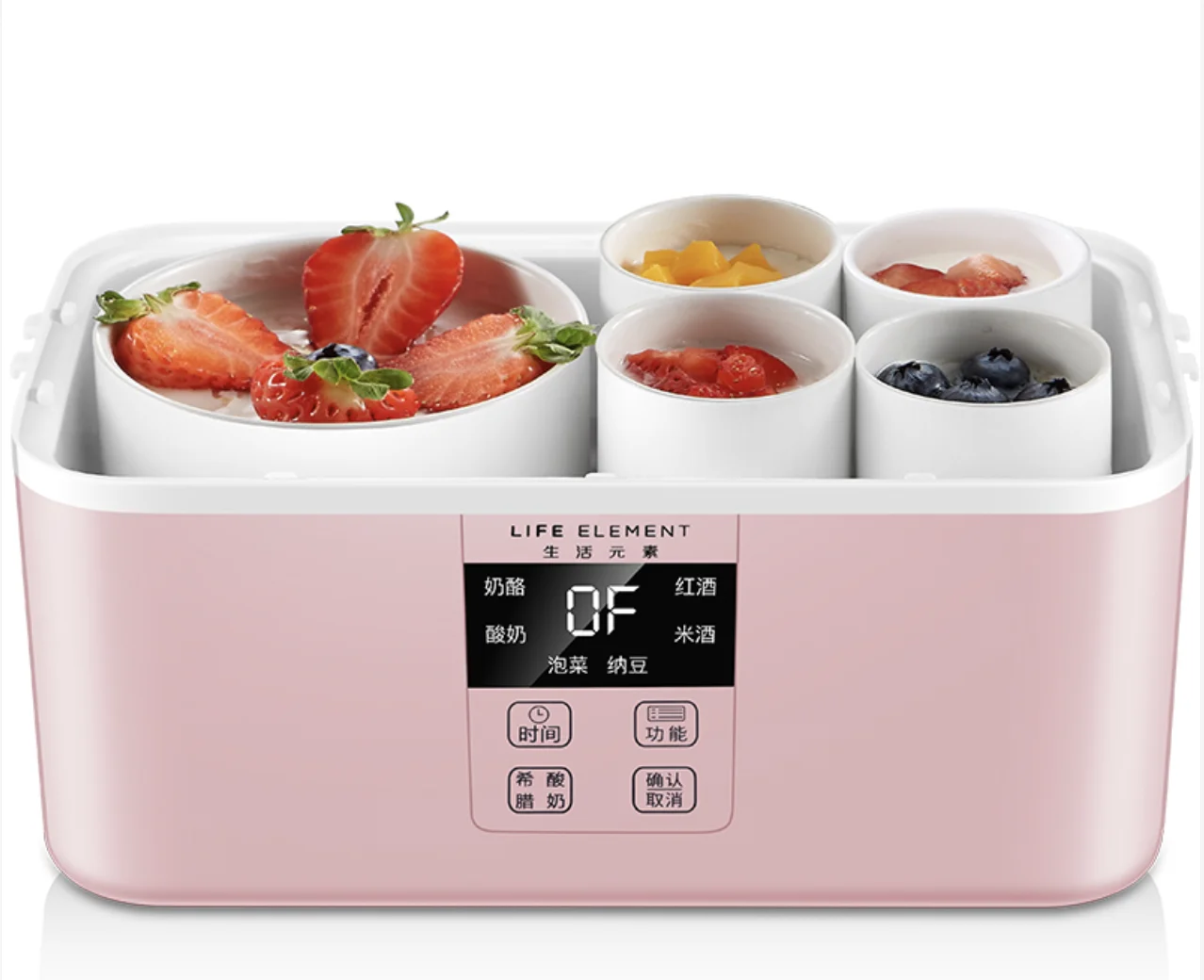 Household multifunctional automatic Greek yogurt machine Small natto fruit salad machine