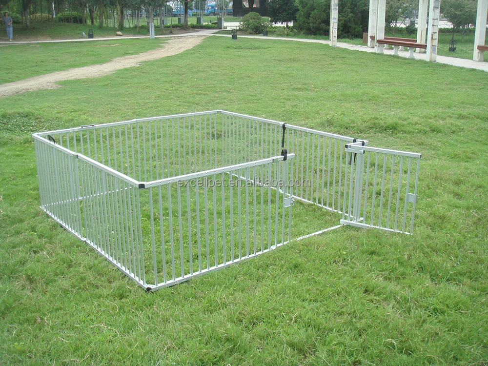 Deluxe 8 Panel  Aluminum Pet Playpen
