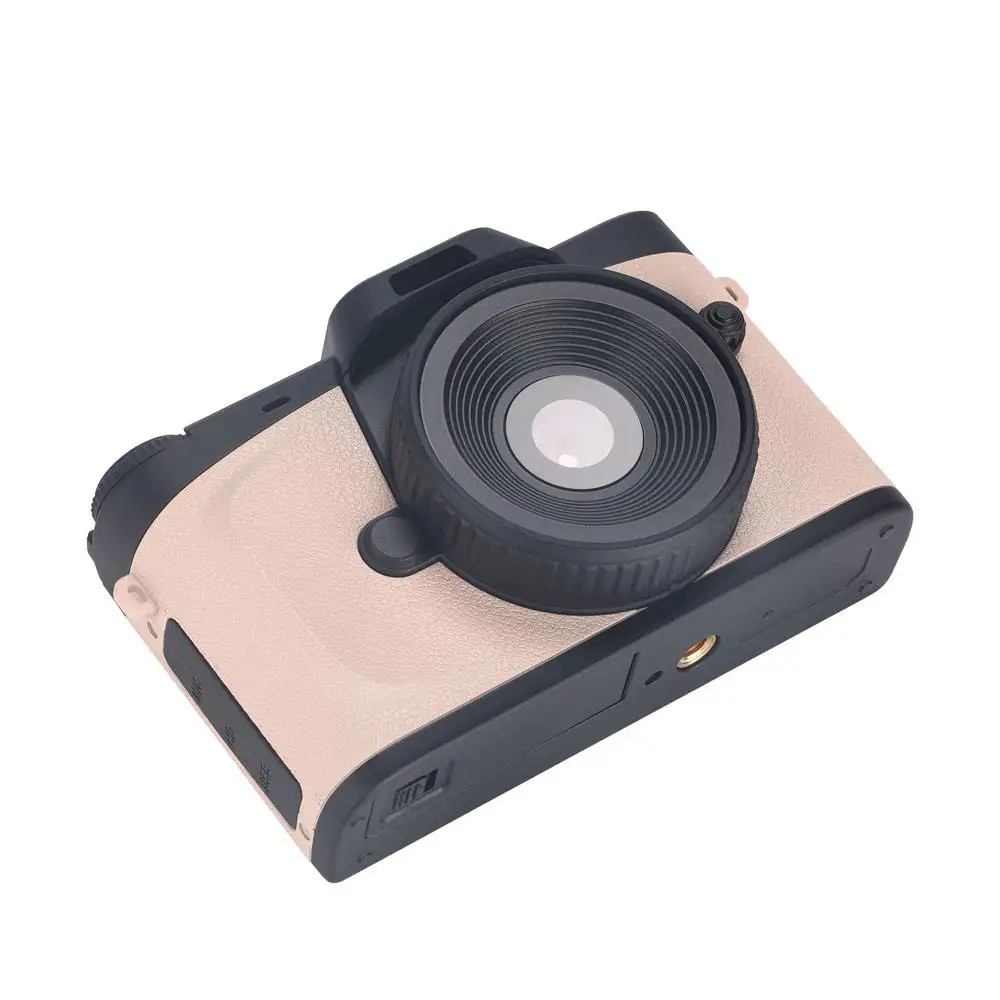 2025 Custom 4K 68 mp Retro Digital Camera With Built-in LED light Photo Camera Metal material 1200mAh battery