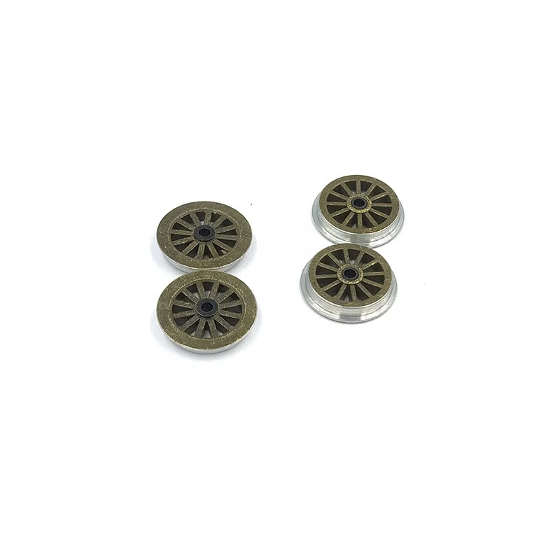 Dakunlun Custom Die Casting Zinc Alloy Wheel Spoke Model Train Wheel