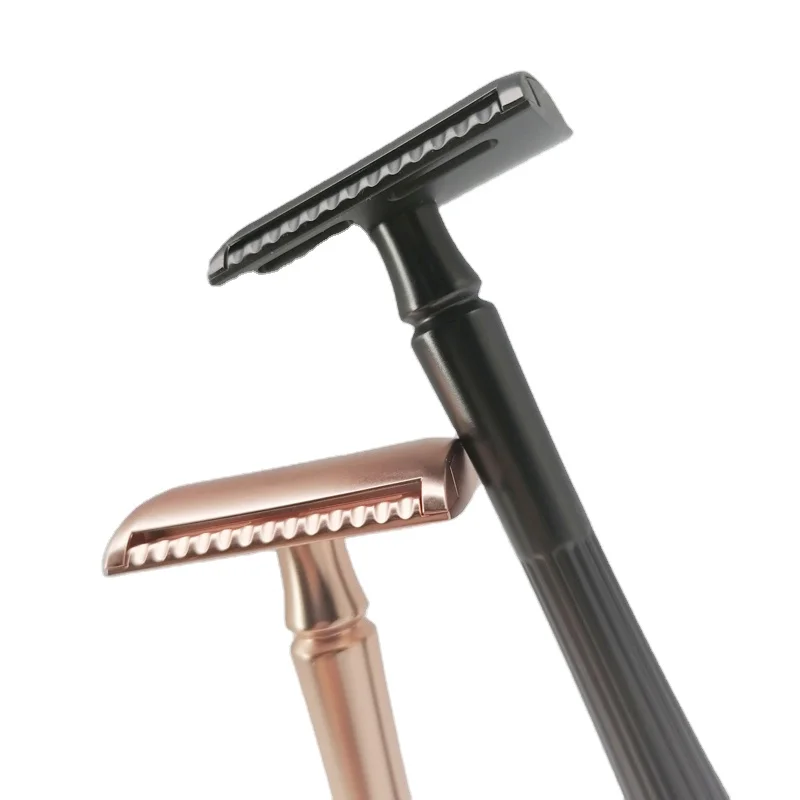 Custom high quality double-edge blade razor with factory prices safety razor shaving